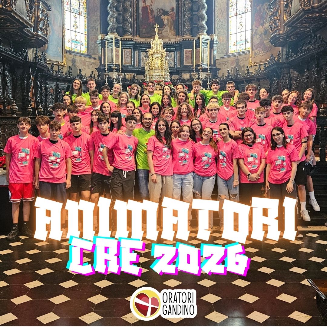 ANIMATORI/TRICI CRE 2026